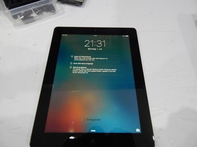 Apple iPad 3. Gen. 16GB, WLAN + Cellular, 24,64 cm, (9,7 Zoll) -Silber