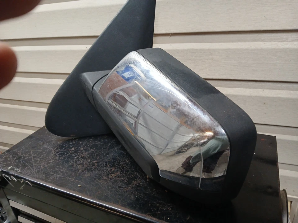 07 08 2008 Lincoln Navegador Espejo retrovisor izquierdo plegable eléctrico cromado  Foto 2 de 4