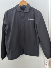 Champion Youth Black Snap Up Jacket XL Boys Size 18/20