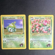 Pokémon TCG Erika’s Bulbasaur & Ivysaur Gym Challenge NM / VLP - SIEHE FOTOS
