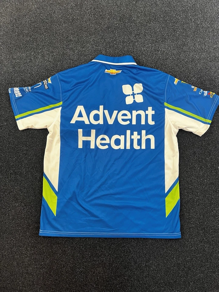 Camisa de equipo emitida por el equipo de salud de Adviento Daytona 2019 de Jamie McMurray talla X-grande CGR Foto 2 de 4