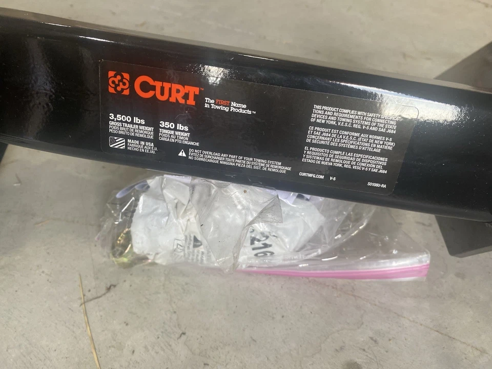 Trailer Hitch-Class II 1,25 pol. Engate receptor 121692 compatível com 17-19 Honda CR-V - Imagem 3 de 4