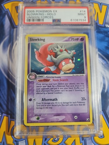 Slowking graded PSA 9 for sale on eBay