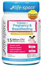 Life-Space Probiotic Pregnancy, Breastfeeding - 3 in 1 for Women, 60 Capsules