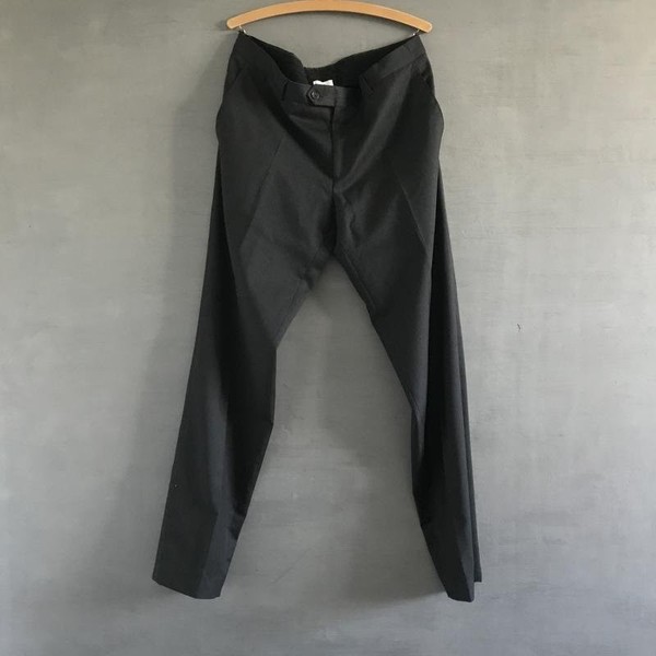 Men Gianfranco Ferre Trousers Grey Wool 38 / XL /