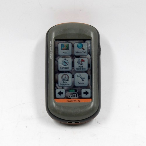Garmin Oregon 450 Gray 3" Display Handheld Waterproof GPS Navigation Device