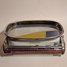 Mechanische Waage Stube Nr. 30 de luxe mit Schale Chrom vintage 60er Jahre