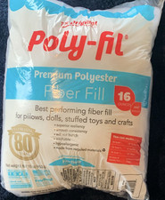 Fairfield Poly-Fil Premium Polyester Fiber Fill less than 16oz PF16