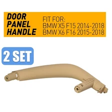 2X Right RH Interior Door Pull Handle For BMW X5 X6 F15 F16 2014-2018 Beige