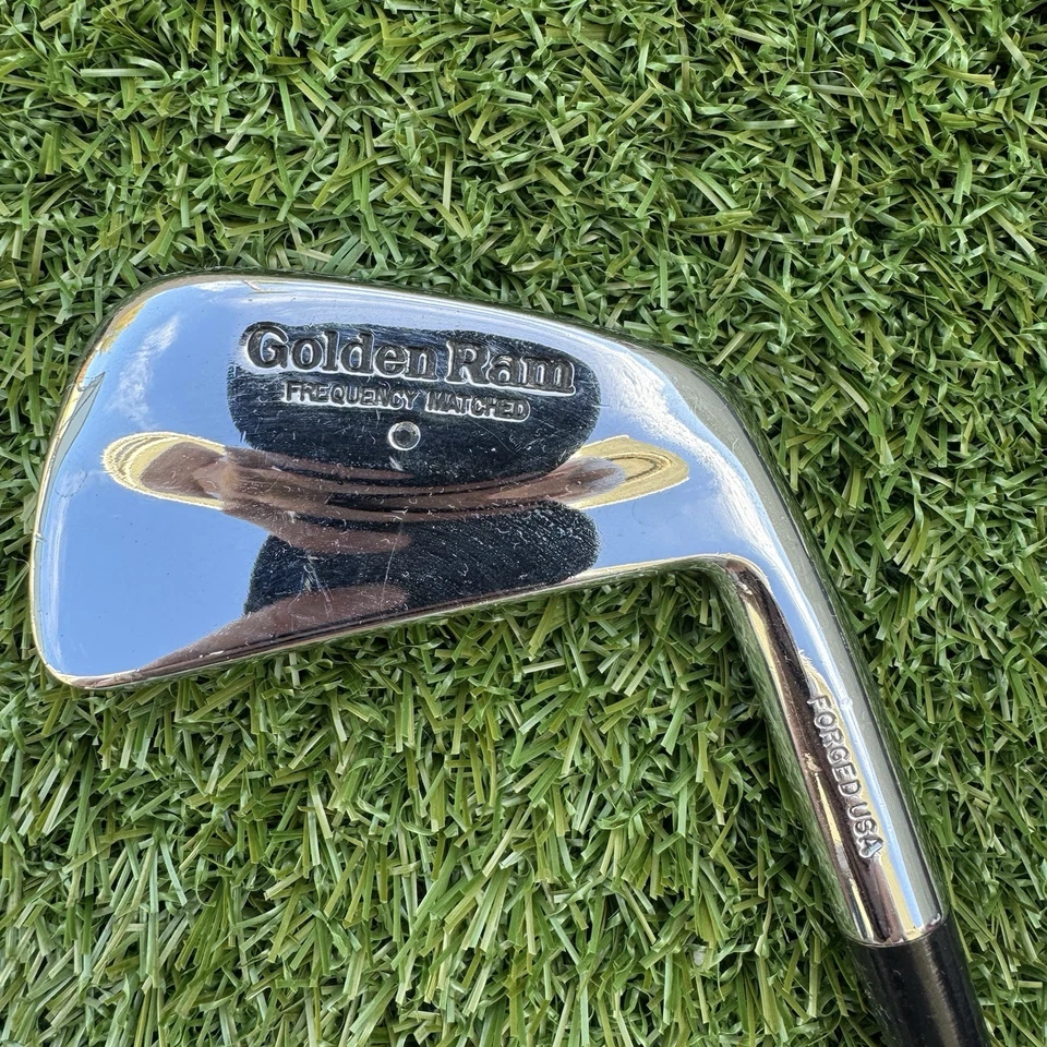 1983-84 Golden Ram Tour Grind Forged 2 iron, Very Nice! S400 Stiff 40” - Image 2 of 4