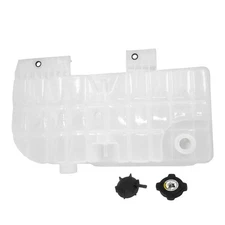 For Peterbilt 3 Cummins Caterpillar BEHR Radiator Overflow Bottle Tank W/Cap