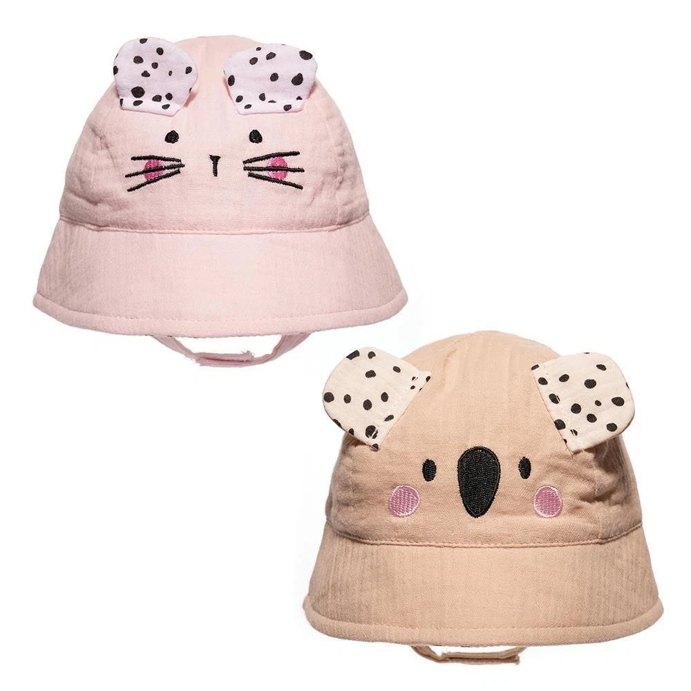 Infants Toddlers Bucket Hat Summer Sun Protection Beach Cap For Baby Girls
Opens in a new window or 