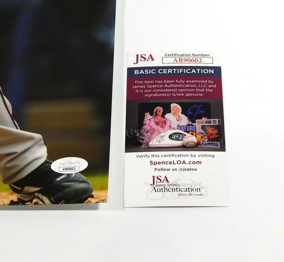 Justin Morneau Signed 16 x 20 Color Photo Twins JSA Auto AR90602 - Image 3 of 3