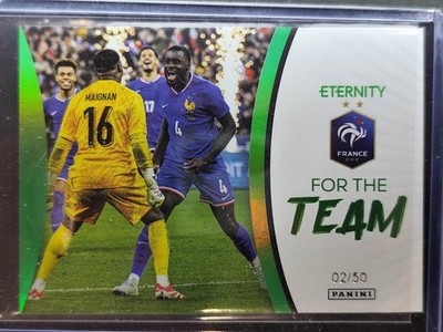 25-26 Panini Eternity Bleus For The Team /50 Green Artistic EDF Équipe De France