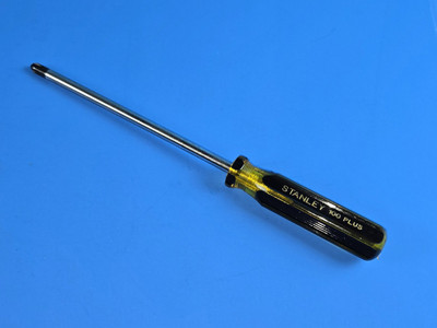 Vtg STANLEY Tools USA ~ 100 PLUS 2754 - 8'' Phillips #4 Screwdriver 64-104 ~ NOS