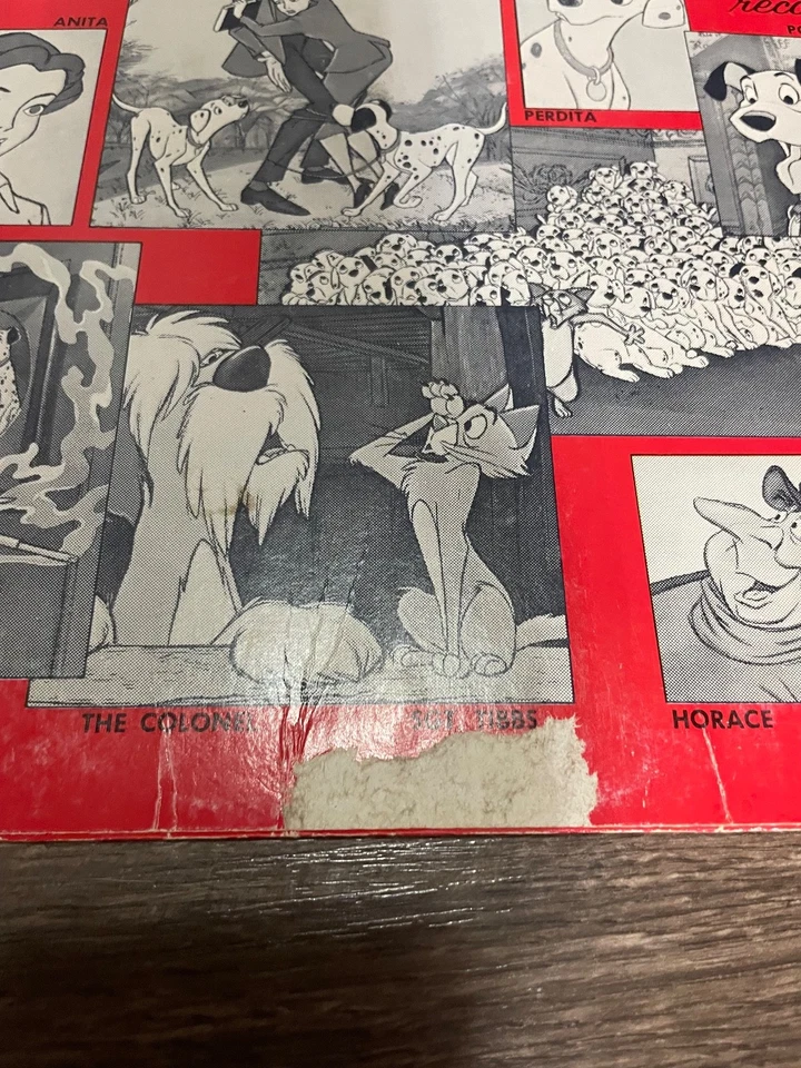 1963 disco Walt Disney 101 Dálmatas em história e música - Imagem 4 de 4