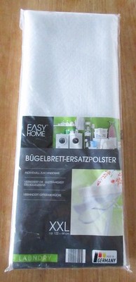 Easy Home Bügelbrett-Ersatzpolster XXL  122cm x 44cm    NEU & OVP 