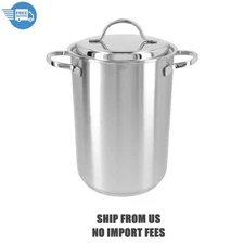 Demeyere Resto4.8 qt Asparagus/Pasta Cooker Set, 18/10 Stainless Steel