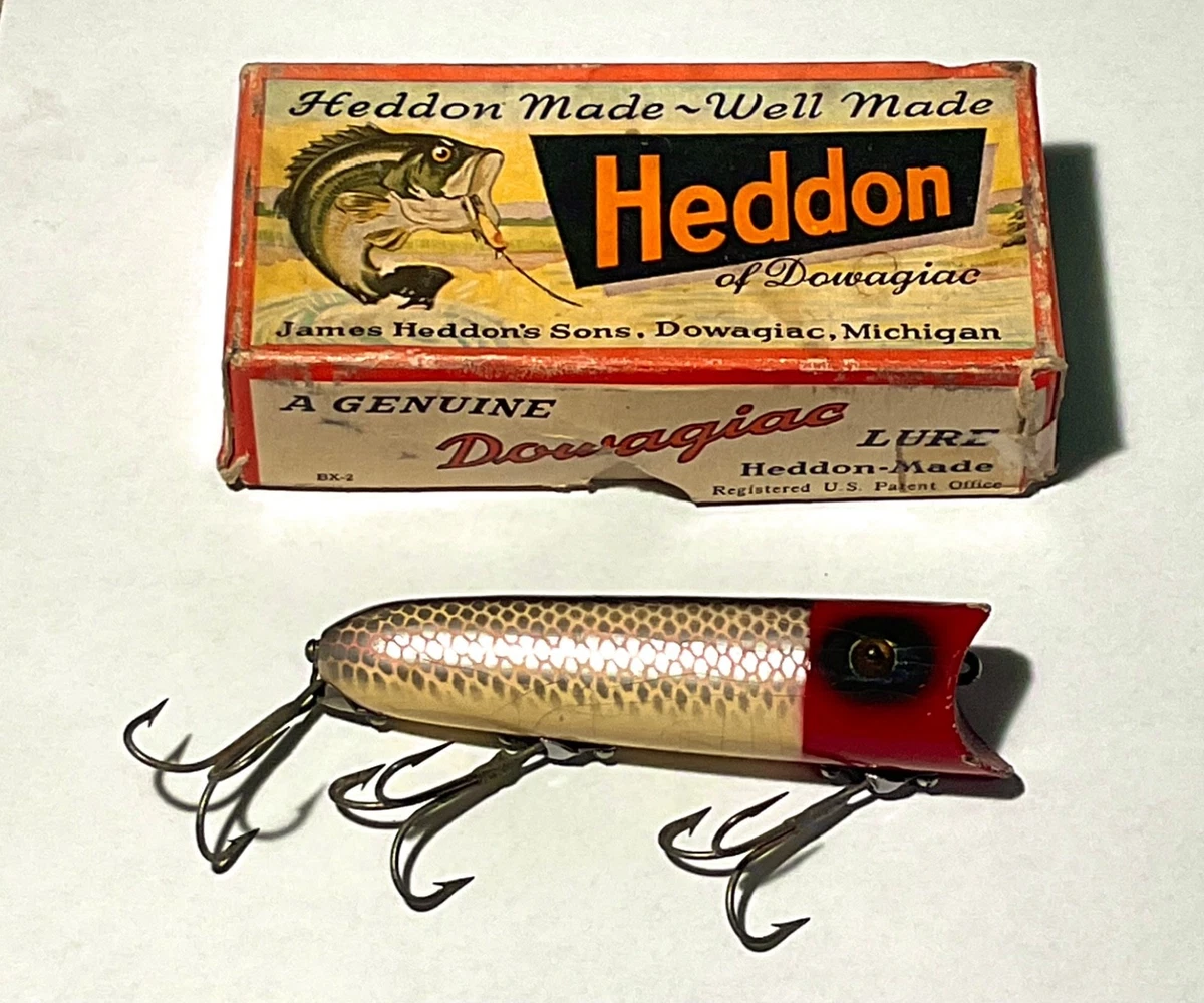 Heddon Wooden Vintage Fishing Lures with Original Box for sale | eBay