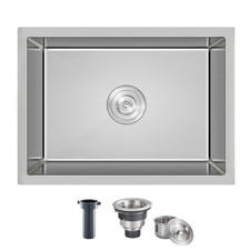 25x 18 inch Kitchen Sink Drop-in Tight Radius 18 Gauge Stainless Steel Undermoun