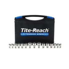 Tite-Reach 3/8" Drive Low Profile Socket Set Works on Tite Reach 3/8" Wrench
