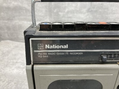 National RQ-554 ラジオカセット VTG Panasonic National RQ-554 Cassette Player Rare Retro