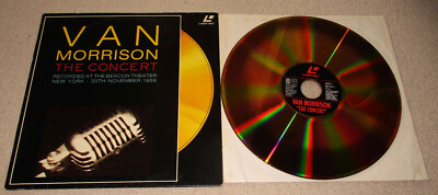 VAN MORRISON  Laser Disc  THE CONCERT  CD Video  von 1990