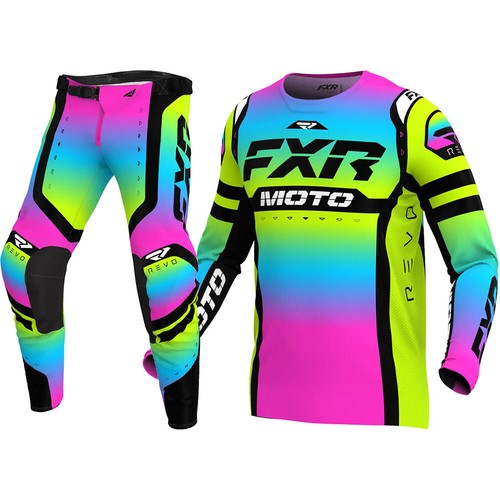2023.5 FXR Revo Prism Youth MX Gear Set Jersey/Pants Combo Motocross