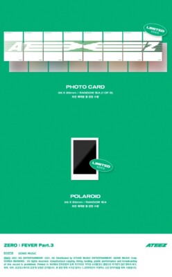 ATEEZ ] - ZERO : FEVER Part.3 Mini Album SEALED CD+Photobook+