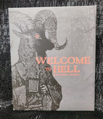 Welcome To Hell 2023 Bluray Slipcover Terror Vision