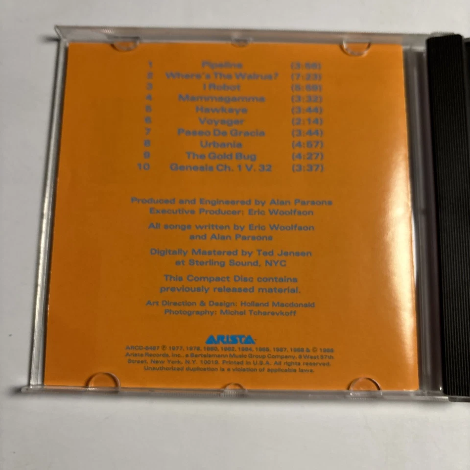 The Alan Parsons Project – The Instrumental Works (CD, 1988) US ARCD-8487 - Image 3 of 4