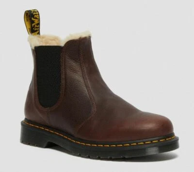 Dr. Martens Classic Doc 2976 Cask Ambassador Slip-On Fourré Chaussure - Photo 1/4