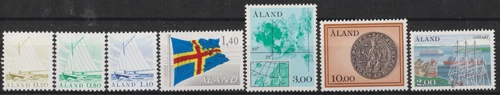Aland Complete Year Set 1984, Mint, MNH