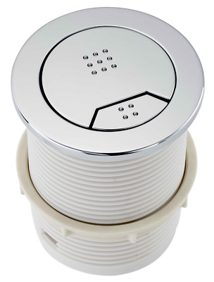 Derwent Macdee KAYLA DUAL Spülung Luft WC Spülkasten Drucktaste pneumatisch 