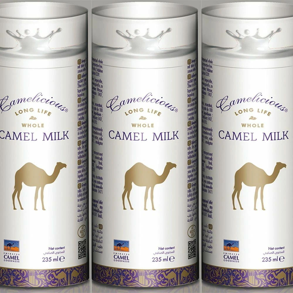 Camel Milk Camelicious Long Life Whole Long Expiry Date Long 3 x