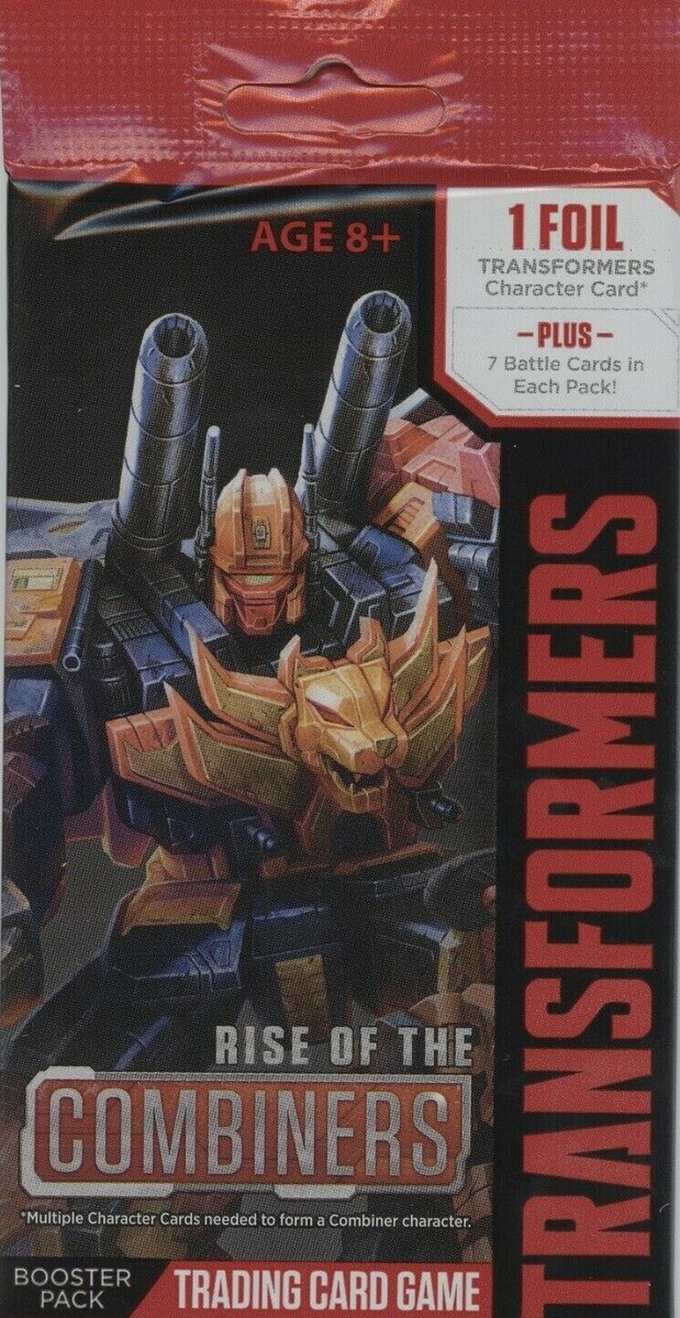 Transformers TCG: Rise of the Combiners Booster Pack [Factory Sealed] from  set T