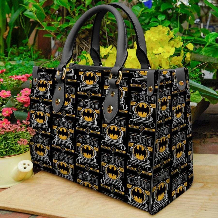 Batman Logo Dc Comics Gift Lover Fashion Leather Bag