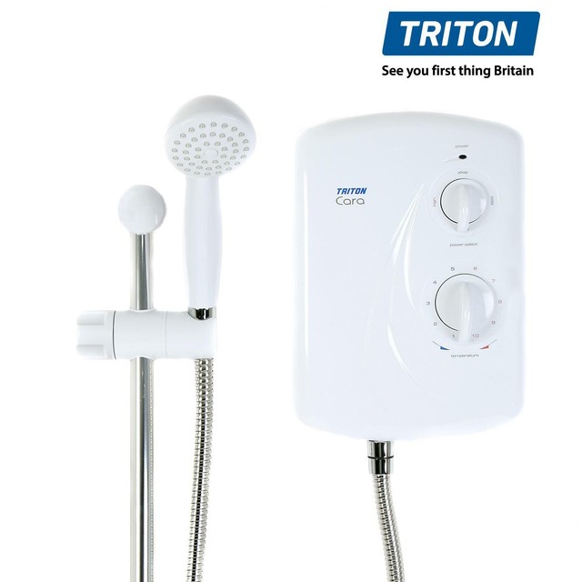 Triton Showers BQCARA08WC Cara 8.5kW Electric Shower White for sale