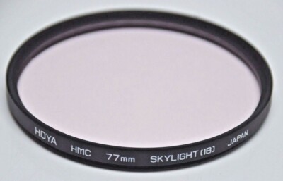 Hoya 77mm Multi-Coated Skylight 1B HMC Glass Lens Filter 77 mm MC Skylight1B 