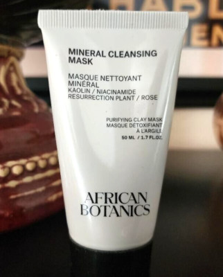 AFRICAN BOTANICS Mineral Cleansing Mask 1.7oz / 50 mL SEALED + GIFT!