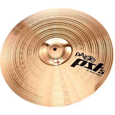 Paiste PST5 16'' Rock Crash Cymbal/New With Warranty/Model # CY0000682816