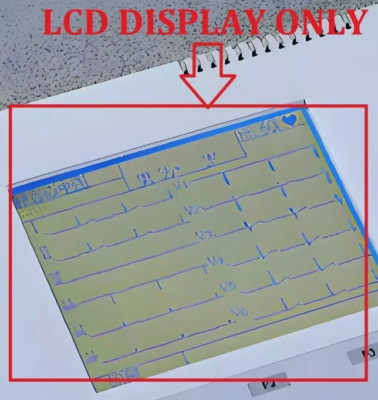 LCD Display For Nihon Kohden Cardiofax GEM ECG-9010P 9020P ECG-9020K ECG-92C
