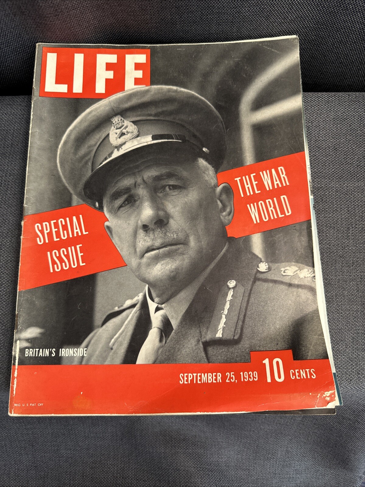 Life Magazine  September 25 Th 1939 Special Issue The World War