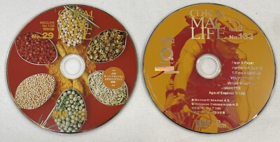 RARE Vintage 1999 Apple MacLife 2-Disc Only Lot CD-ROM Software/Games Promo