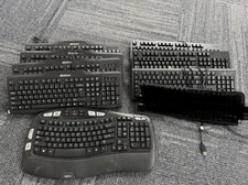 Mixed Keyboard Lot 8 Wired Logitech Lenovo 1 Wireless Dell