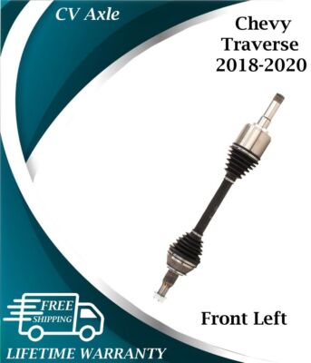 OE Front Left CV Axle For 2018-2020 Chevy Traverse 2.0L 3.6L Lifetime Warranty