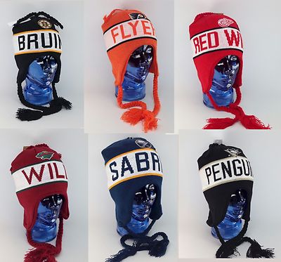 New NHL Samson Alpine Mens Beanie Laplander Knit Cap Hat