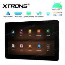 11.6" Headrest Monitor Video Player Car TV Touch Screen WiFi USB 16GB Android 11