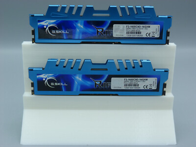 2x 8GB G.SKILL RIPJAWS X F3-1600C9D-16GXM 16GB DDR3 1600MHz PC3-12800U PC RAM
