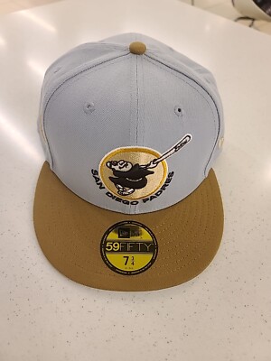 New Era 59FIFTY san diego padres est 1969 patch autumn storm cap Hat 7 3/4